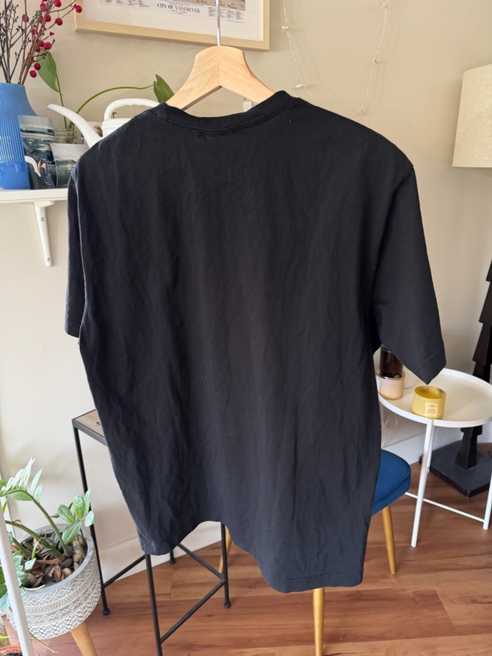October's Very Own Black Graphic Tee with Gold Print - Picture 4 of 5